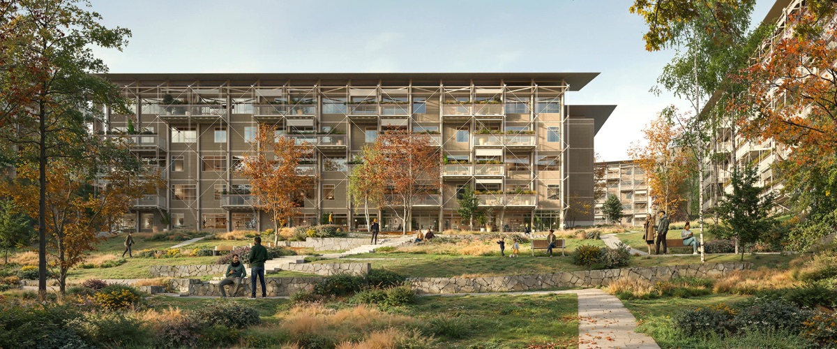 Perkins+Will 模块化木构住宅